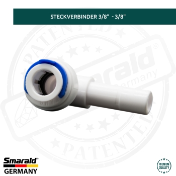 L - Fitting Adapter Connector 3/8 "Thread x 3/8" front