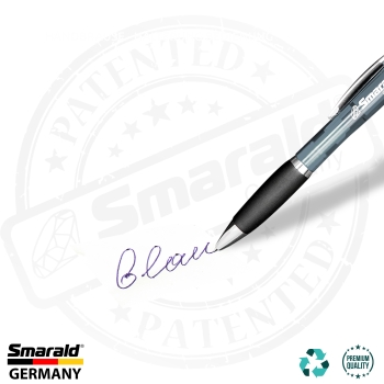 smarald multifunktions kugelschreiber mit Sprühfunktion Schrift blau