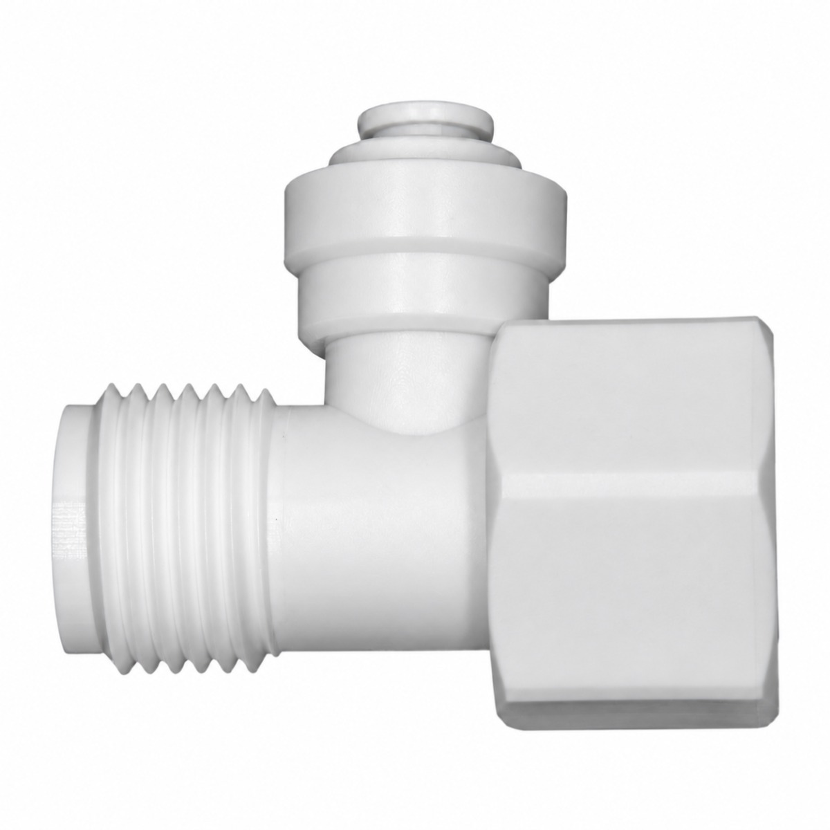 3-Wege-Adapter 1/2" mit Steckanschluss für Osmoseanlagen