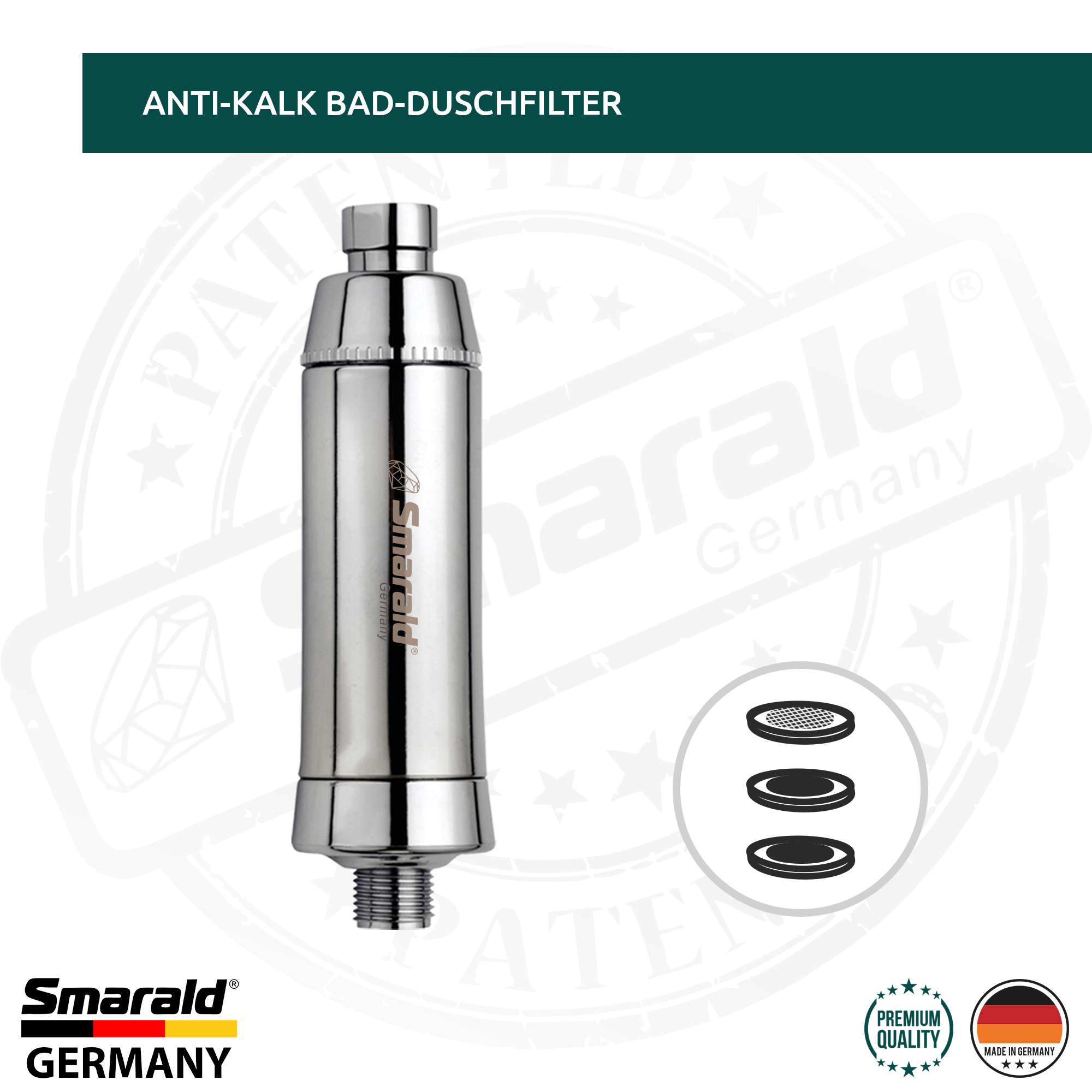 Anti-Kalk Duschfilter DF-003