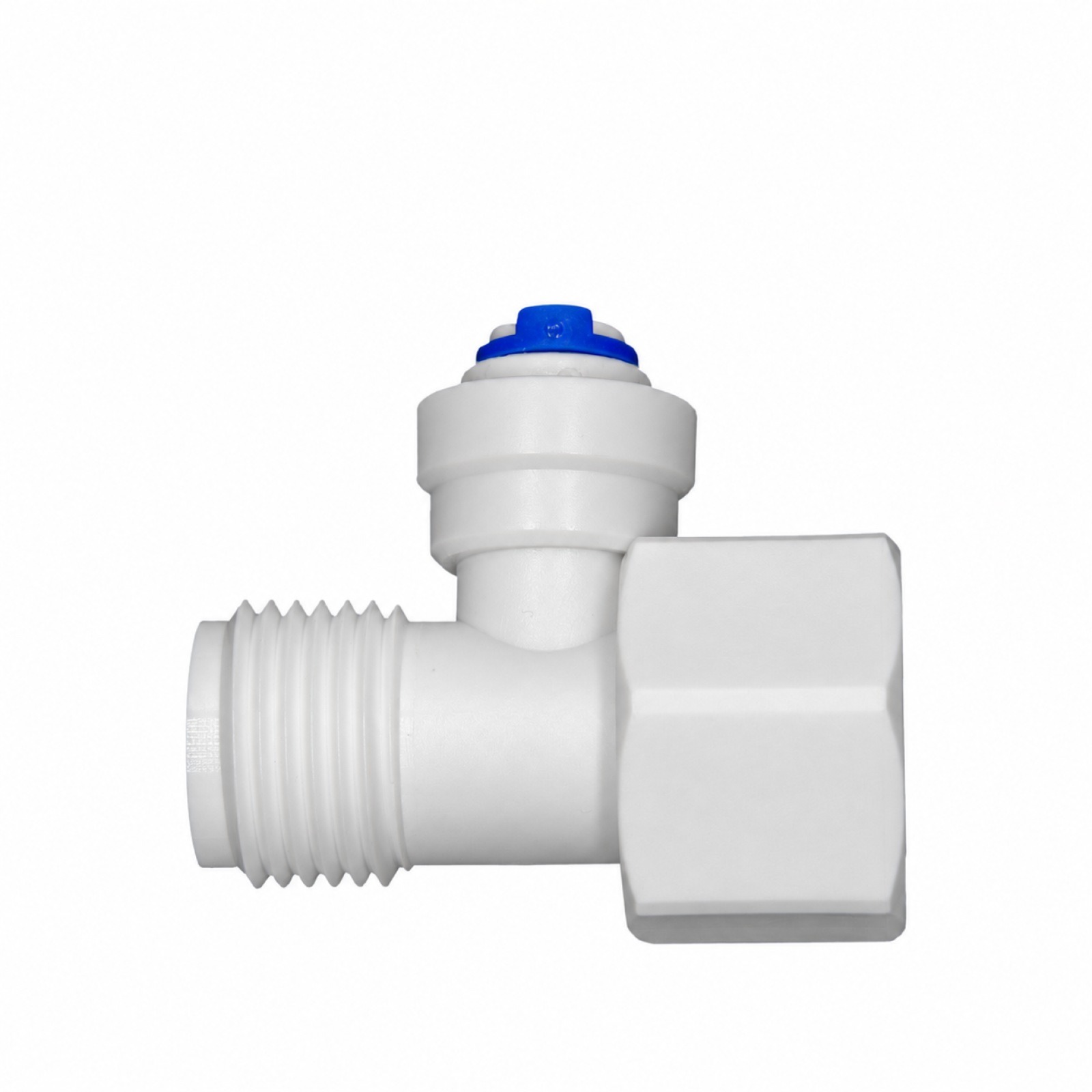 3-Wege-Adapter 1/2" mit Steckanschluss für Osmoseanlagen