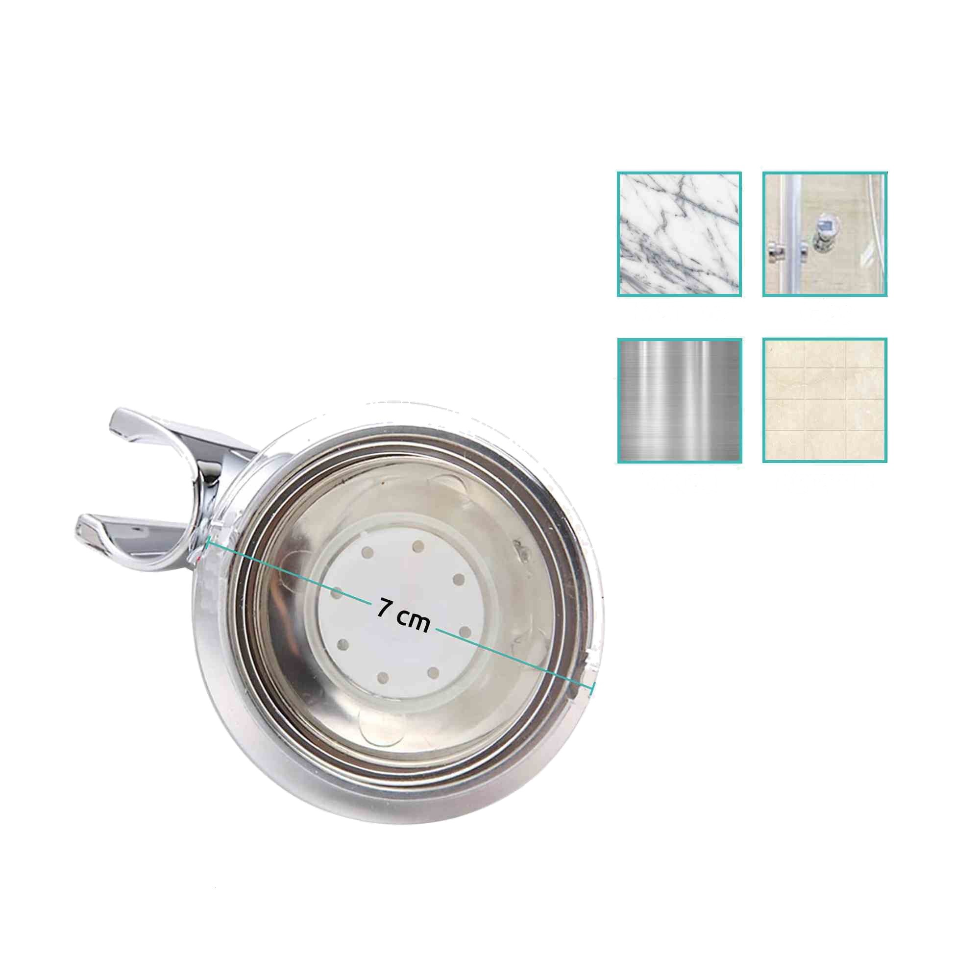 Smarald® Handbrausehalterung mit Saugnapf, 360° drehbar