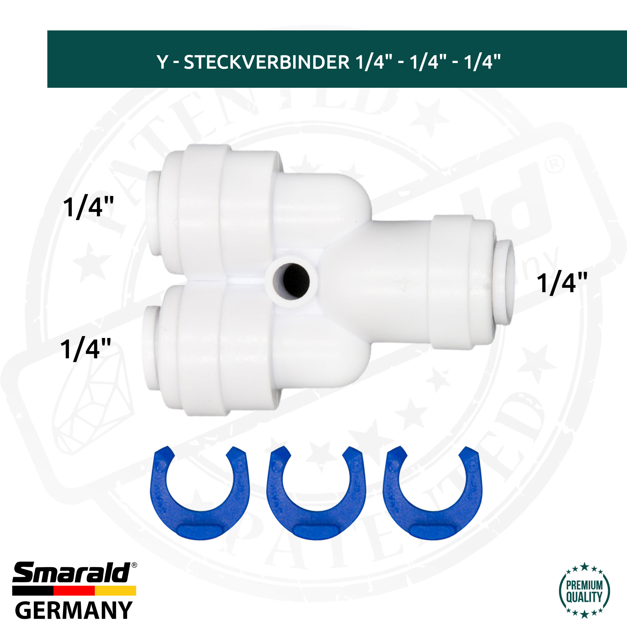 3-Wege Y-Steckverbinder