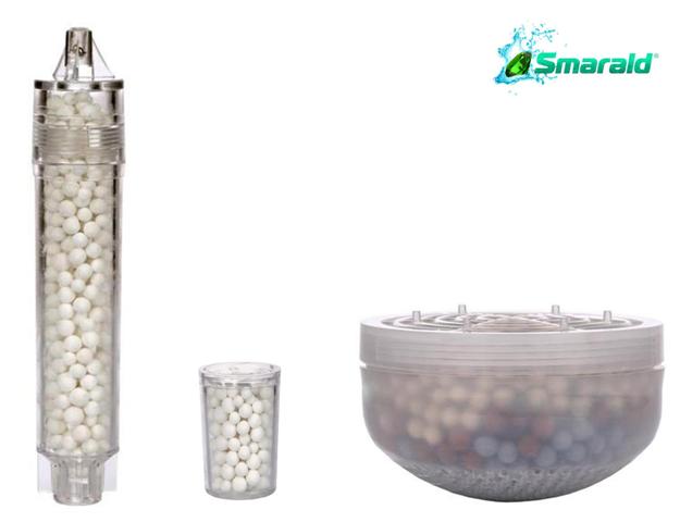 Smarald® Wellnessbrause + Ersatzfilterset (Spar-Set)