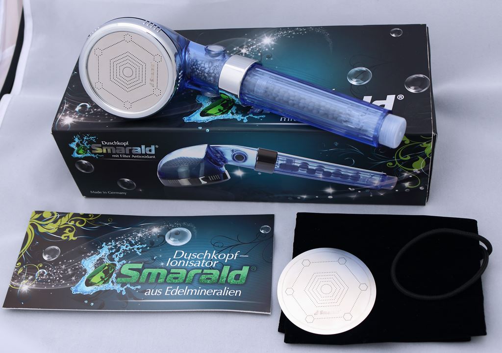 Smarald® Wellnessbrause + Ersatzfilterset (Spar-Set)