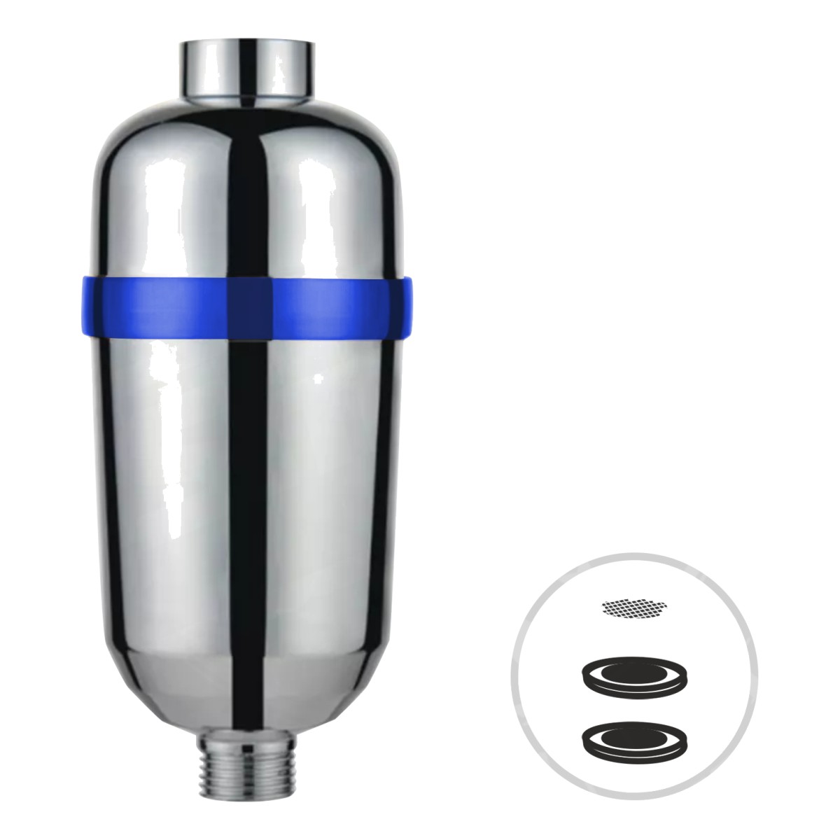 Duschfilter gegen Kalk – Wasserenthärter für Dusche & Bad von Smarald®