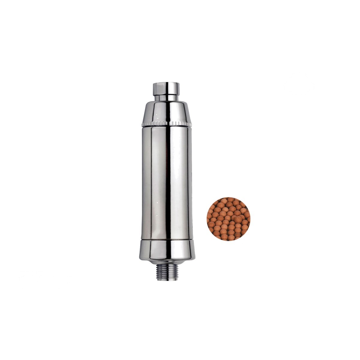 Universal-Duschfilter Beauty mit Germanium-Mineralkugeln – Smarald®