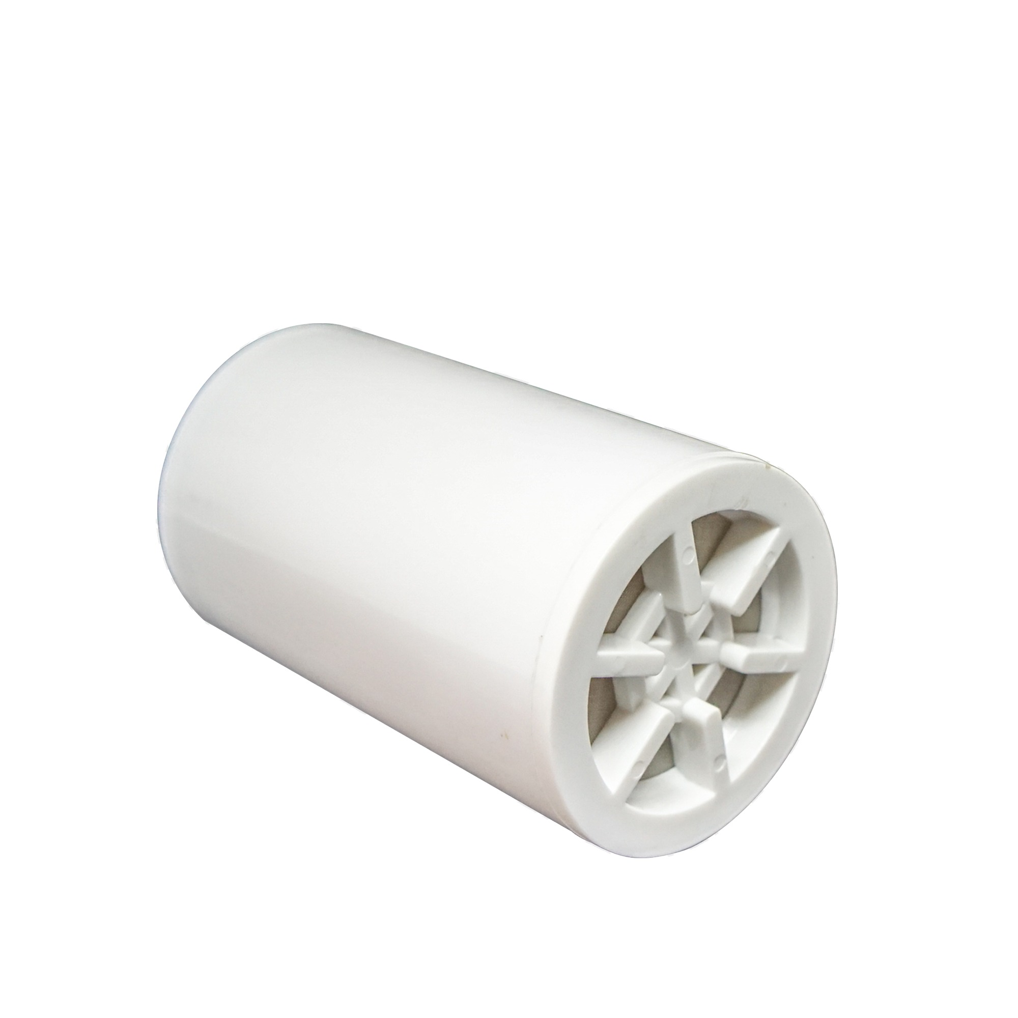 Smarald Anti-Kalk Bad- und Duschfilter DF-007 verchromt mit blauem Ring