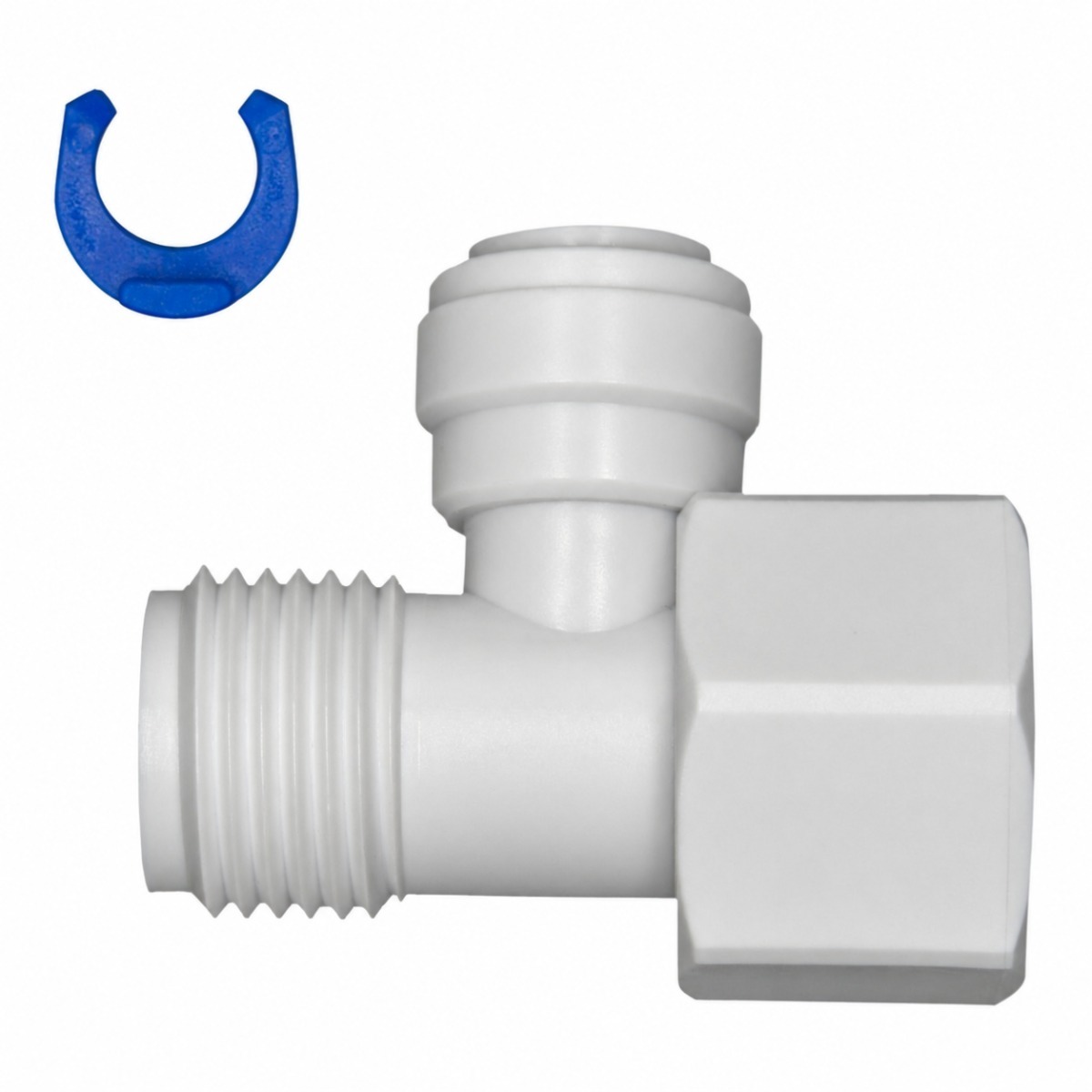 3-Wege-Adapter 1/2" mit Steckanschluss für Osmoseanlagen