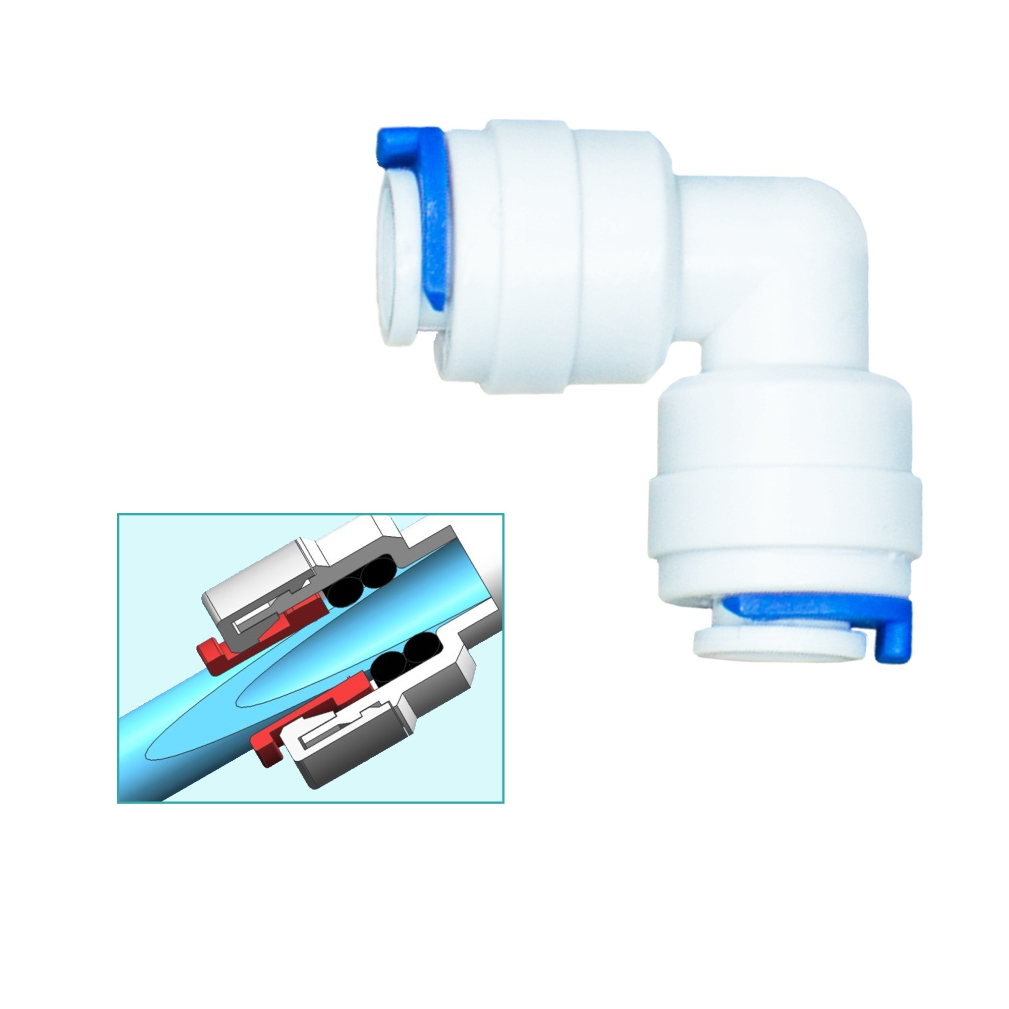 Cot cu racordare rapidă, fiting adaptor (seria 004)