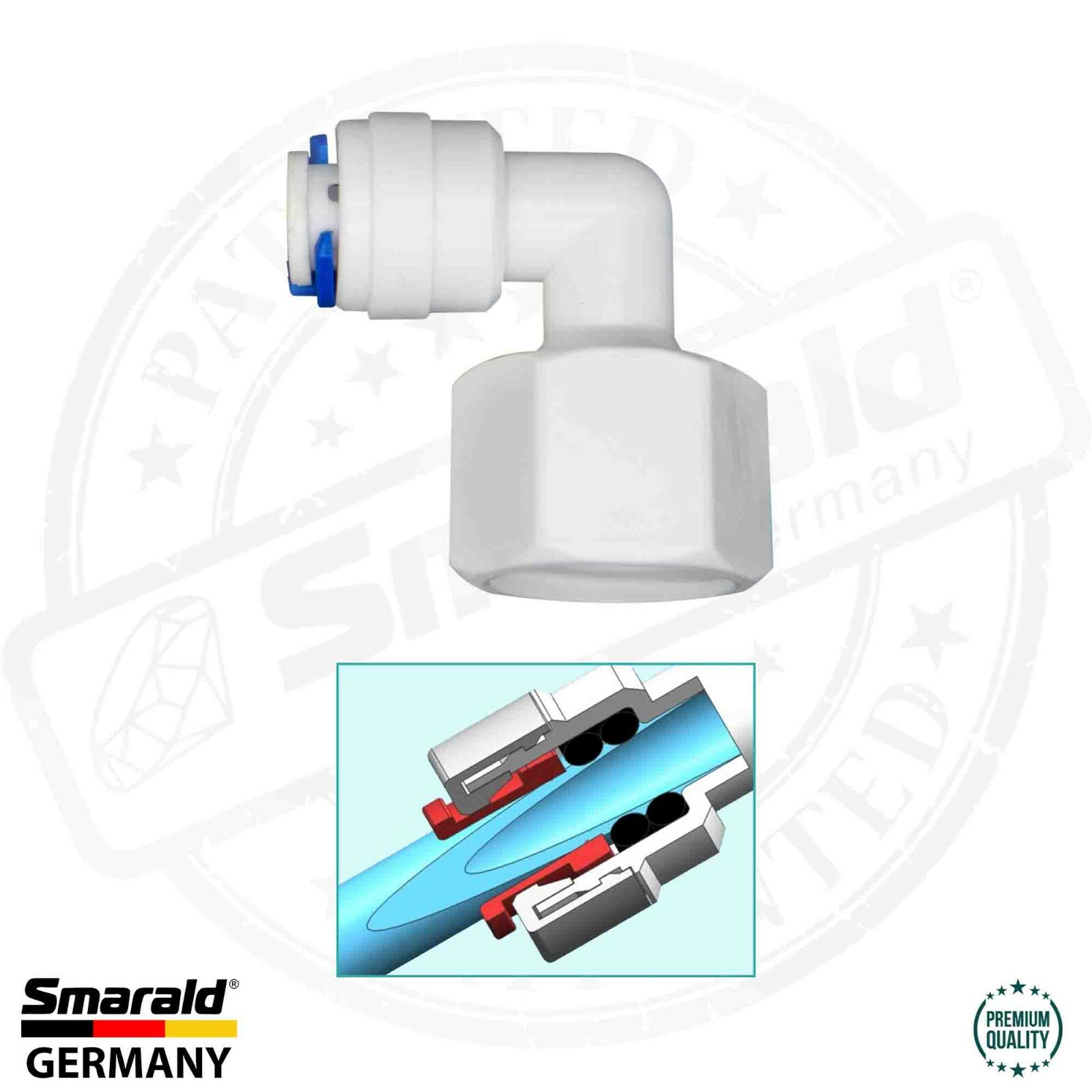 L-Steckverbinder Quick&Easy (Winkel 90°)