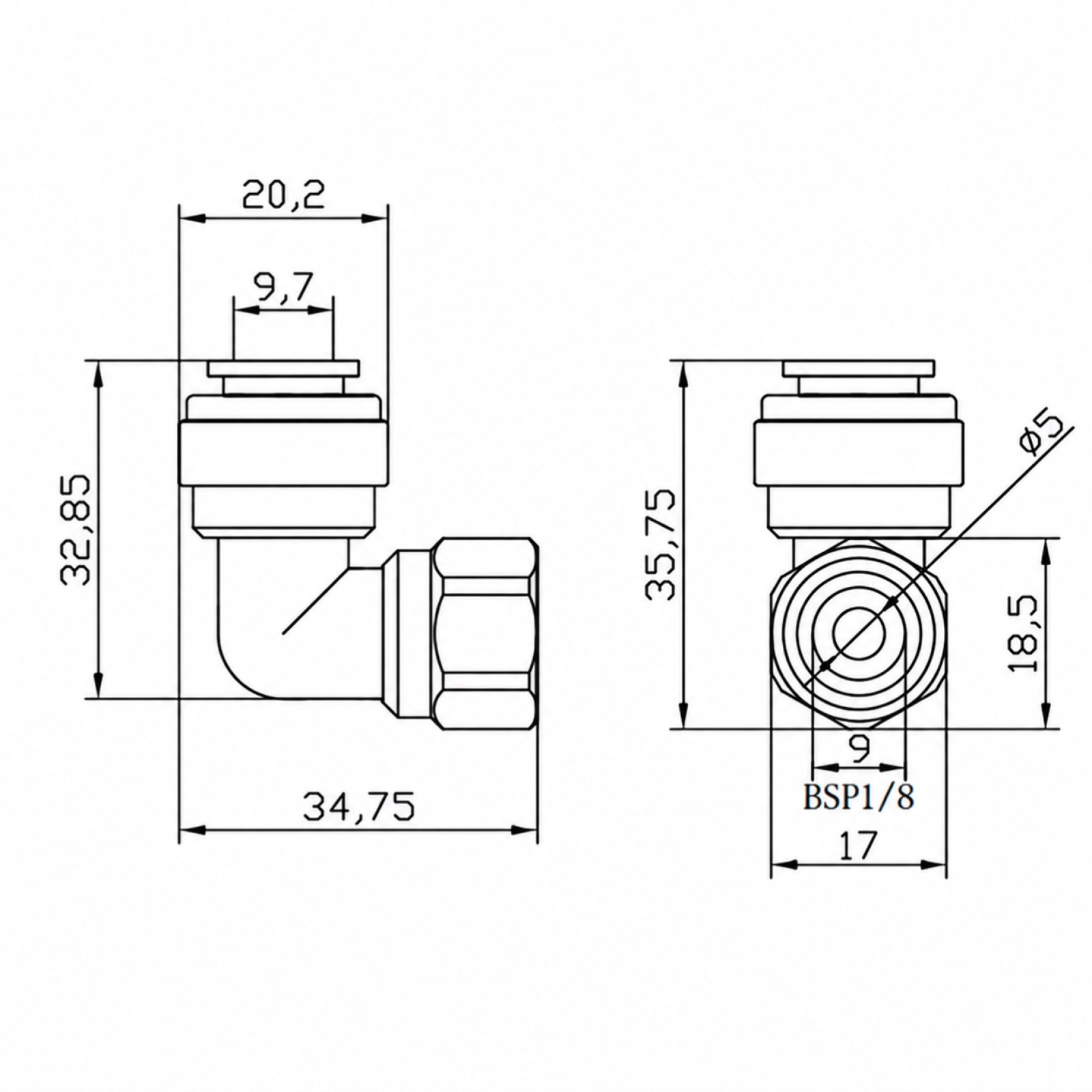 L Connector Quick&Easy (Angle 90°)