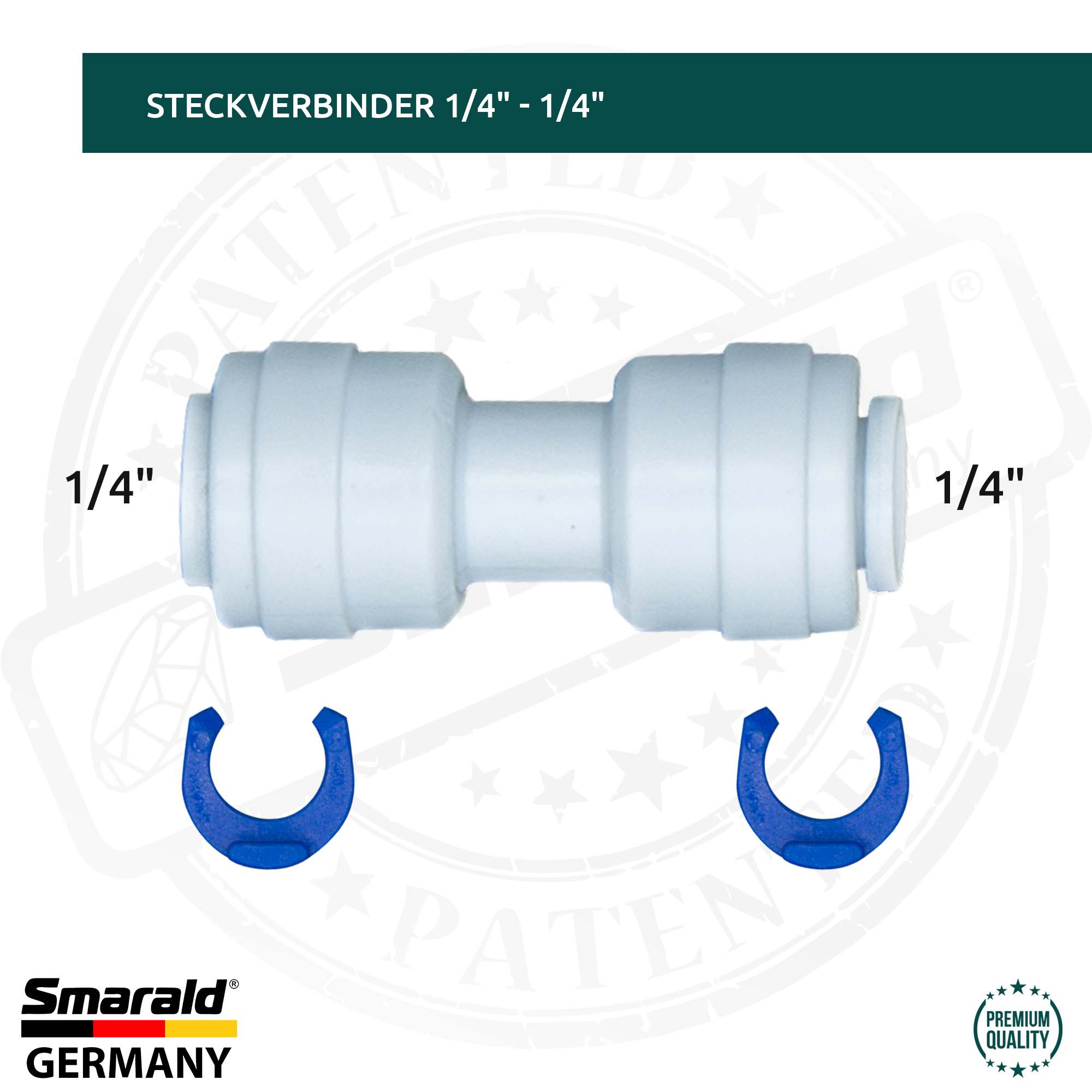 Gerader Steckverbinder Quick&Easy