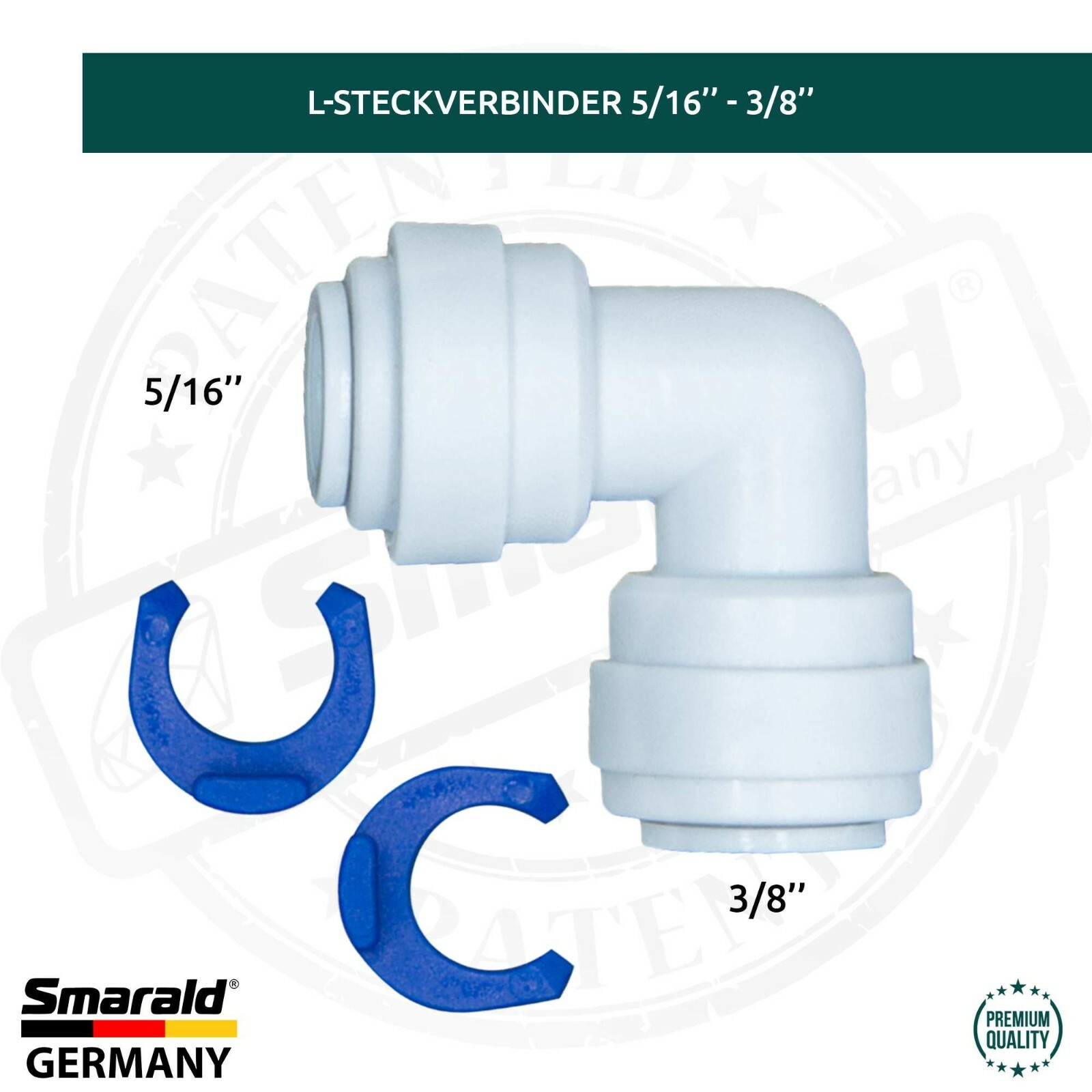 Adaptador de conector en L (Serie 004)