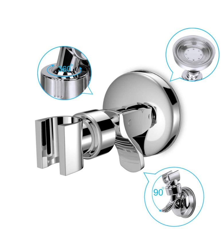 Handbrausehalter mit Saugnapf, 360° drehbar
