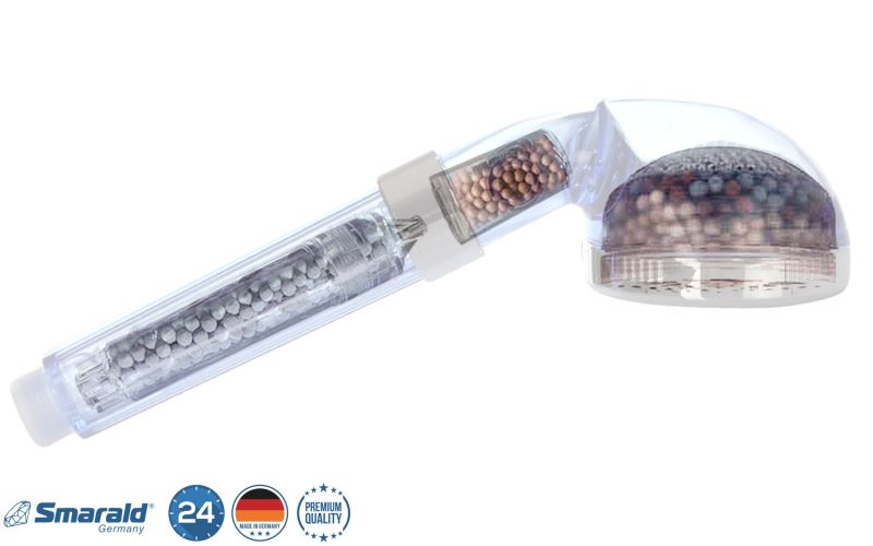 Jahresfrsatzfilterset für Wellness Duschkopf von Smarald® Zusammenbau